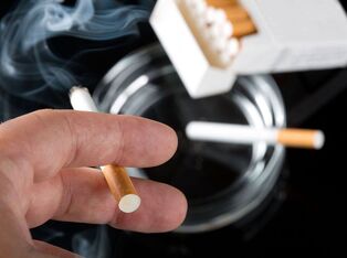 Smoking hinders the synthesis of testosterone