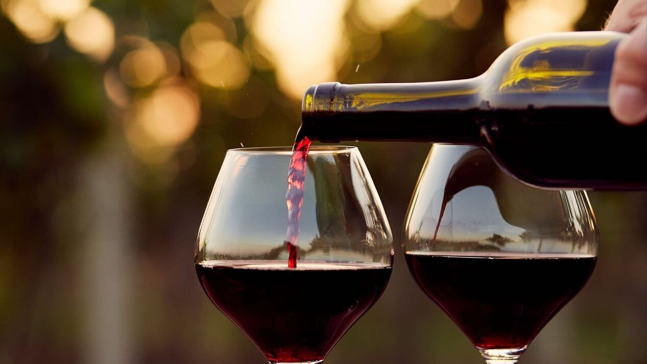 Red wine increases potency