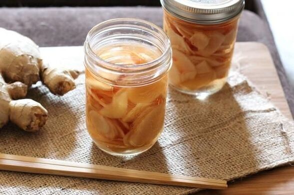 Ginger alcoholic tincture for increased potency